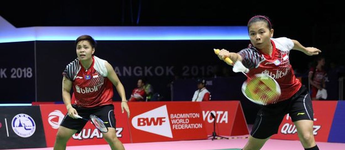 Greysia Polii/Apriyani Rahayu. 