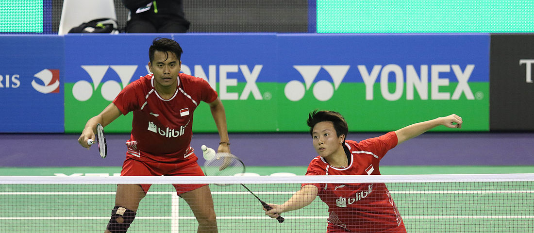 Tontowi Ahmad/Liliyana Natsir Saat Berlaga di French Open 2017. (Foto: PBSI)