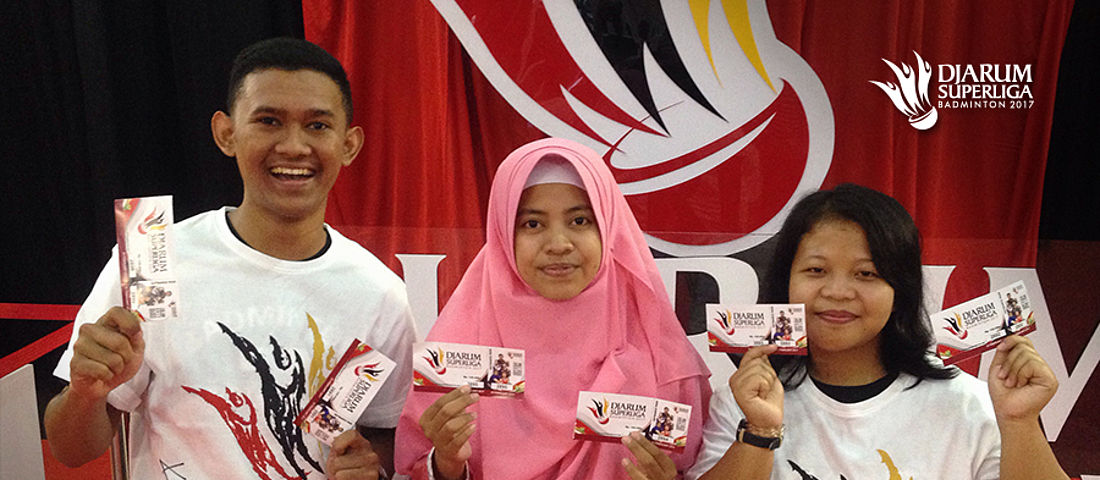 Pemenang Super Tiket Djarum Superliga Badminton 2017