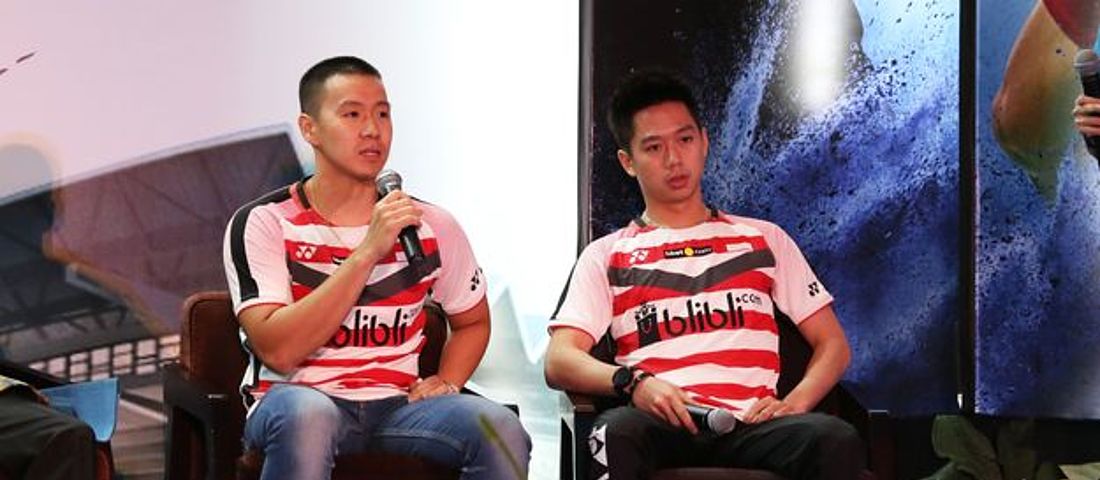 Marcus Fernaldi Gideon/Kevin Sanjaya Sukamuljo.
