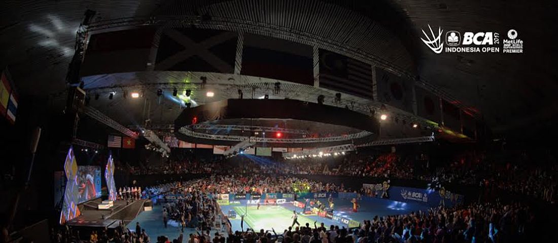 Arena Final BCA Indonesia Open 2017