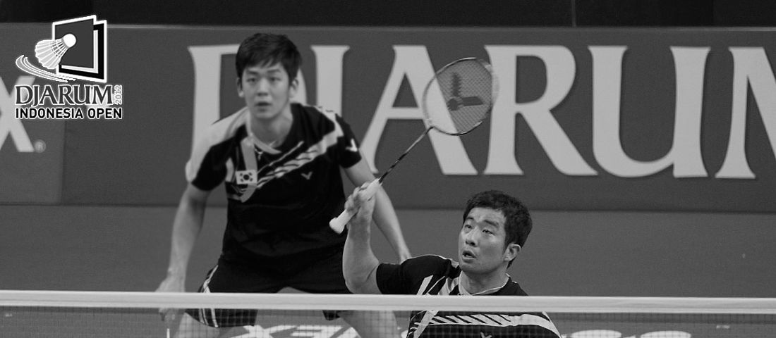 Jung Jae Sung (Kanan) Bersama Lee Yong Dae