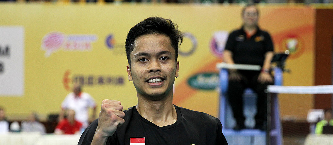 Anthony Sinisuka Ginting Menjadi Penentu Kemenangan Tim Putra Indonesia Atas Jepang