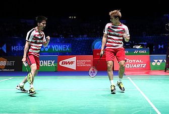 Kevin Sanjaya Sukamuljo/Marcus Fernaldi Gideon. (Foto: PBSI)