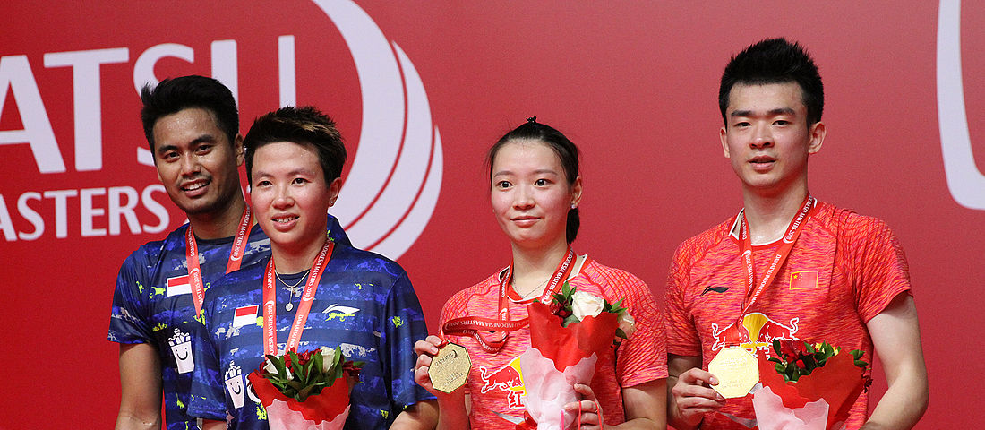 Tontowi Ahmad/Liliyana Natsir dan Zheng Siwei/Huang Yaqiong