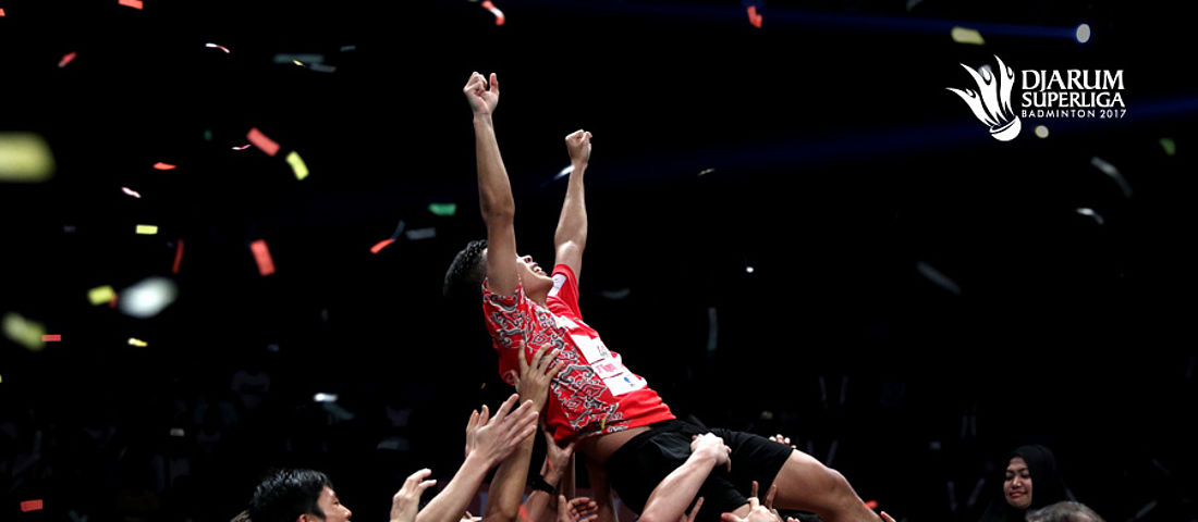 Tim Putra PB Musica Champion Juara Djarum Superliga Badminton 2017