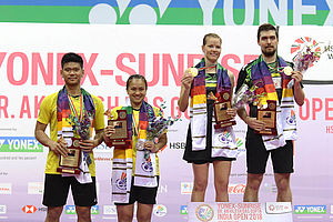 Praveen Jordan/Melati Daeva Oktavianti dan Mathias Christiansen/Christinna Pedersen