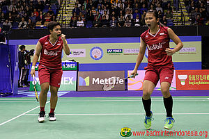 Greysia Polii/Apriyani Rahayu