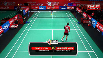 Sung Ji Hyun (Djarum Kudus) VS Kusunose Yuka (Hokuto Bank Japan)